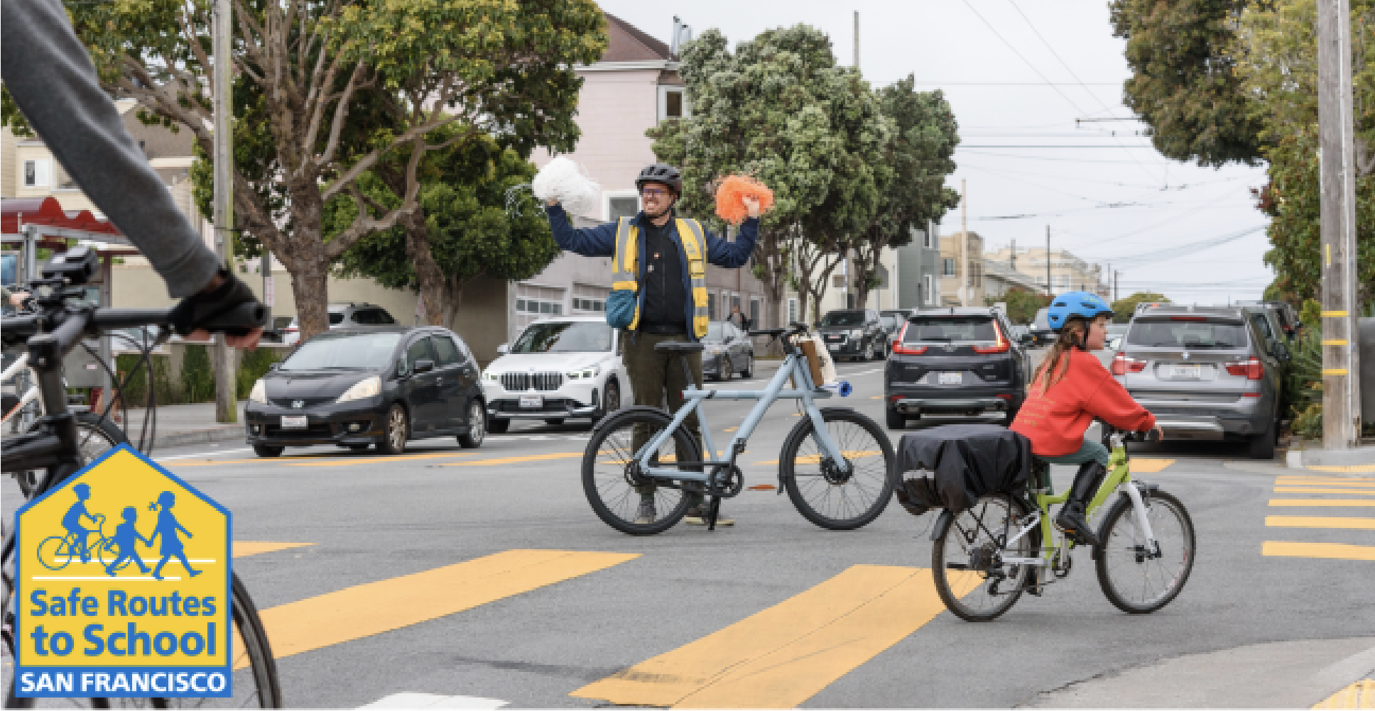 Bikes Crosswalk