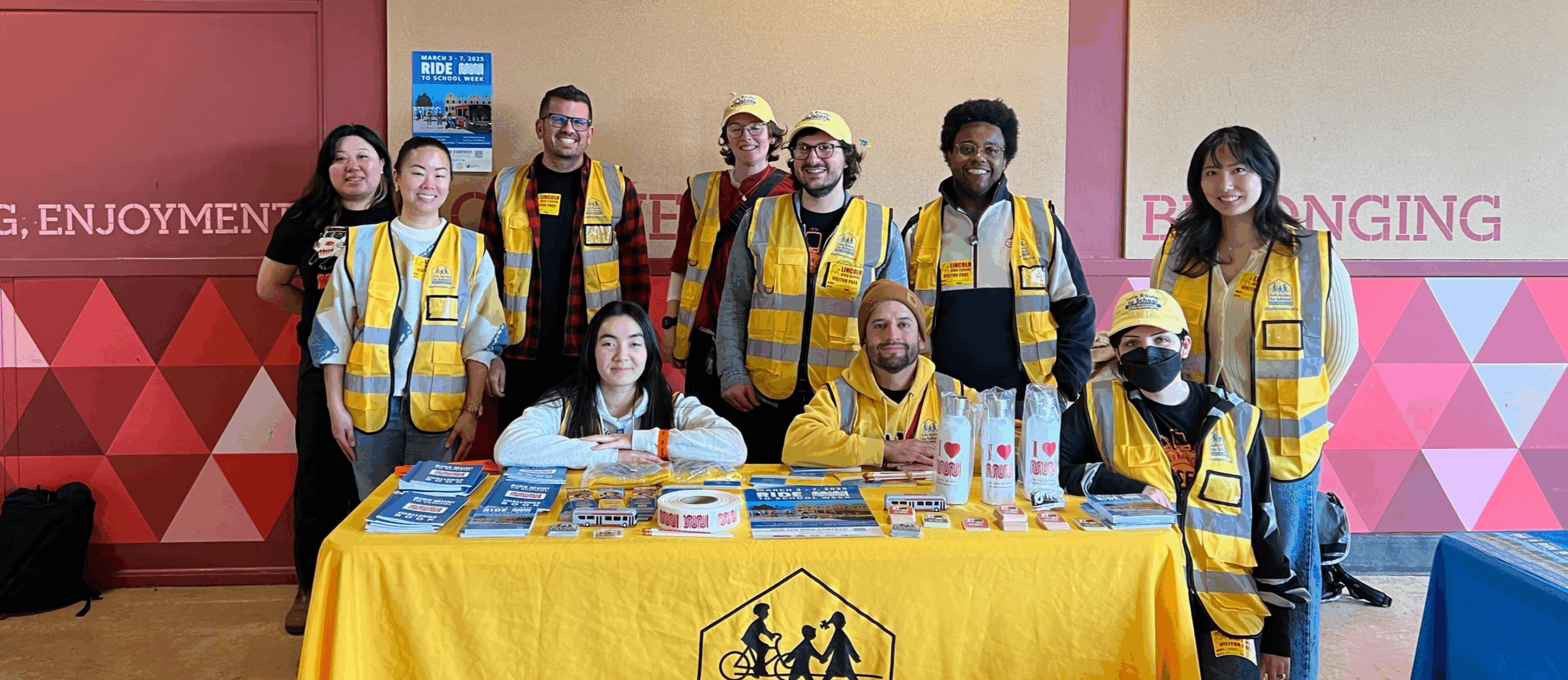SF Safe Routes to School group photo